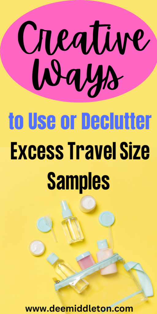 What To Do With Excess Travel Size Samples - Bathroom Declutter ChecklistDecluttering BathroomBathroom Declutter Organizing IdeasBathroom DeclutterMinimalism Bathroom OrganizationHow To Declutter BathroomBathroom Items ChecklistGuest Bathroom ChecklistMinimalist Bathroom Checklist