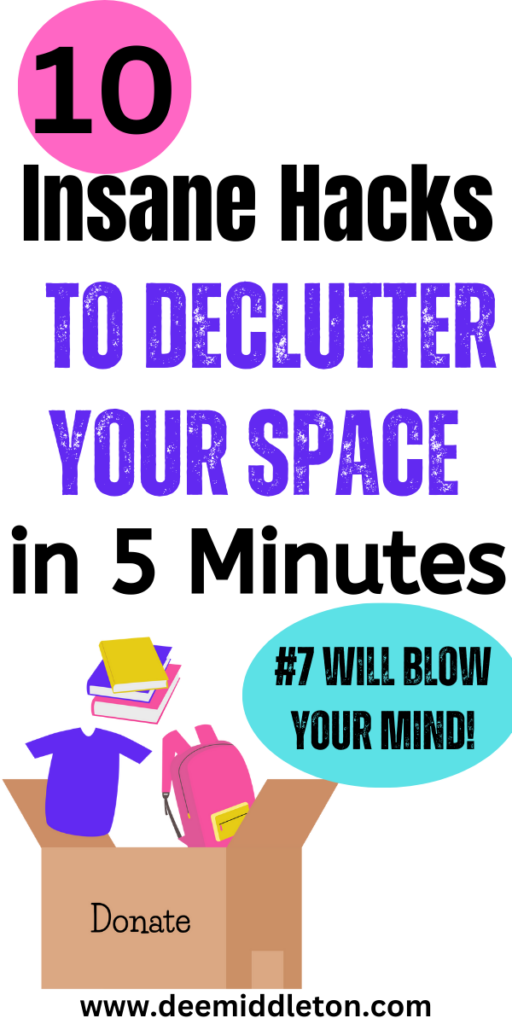 10 Insane Hacks to Declutter Your Space in 5 Minutes – #7 Will Blow Your Mind!
