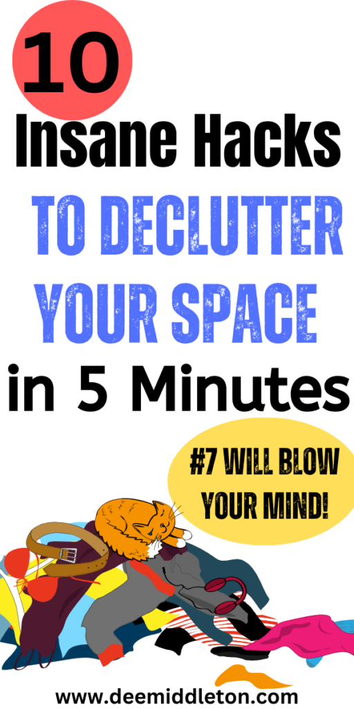 10 Insane Hacks to Declutter Your Space in 5 Minutes – #7 Will Blow Your Mind!