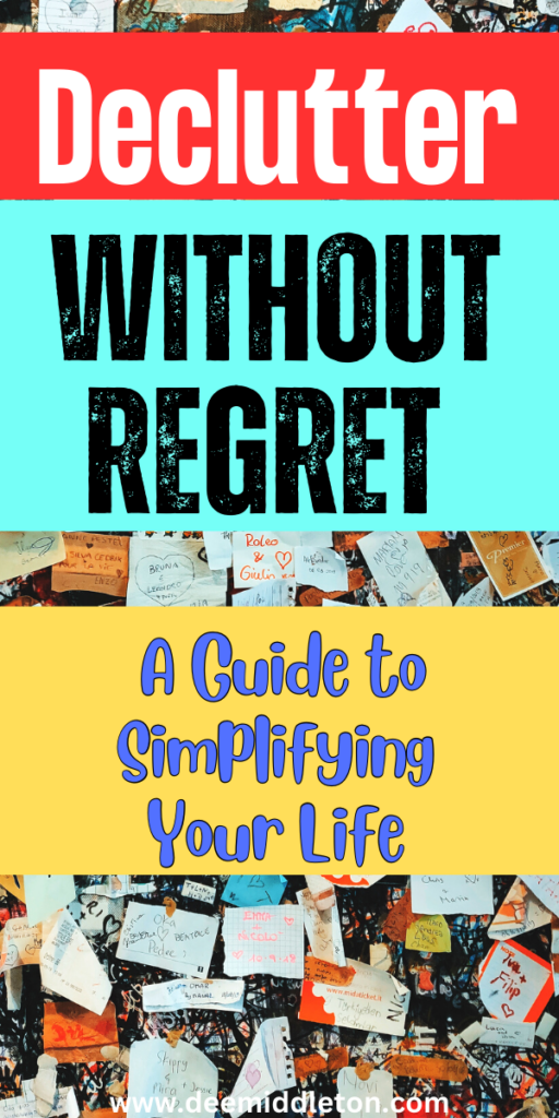 Declutter Without Regret - Organizational PrintablesDeclutter ChecklistDecluttering InspirationDeclutter HomeFree ChecklistClutter OrganizationPrintable ChecklistSimplifying Lifehome On A Budget