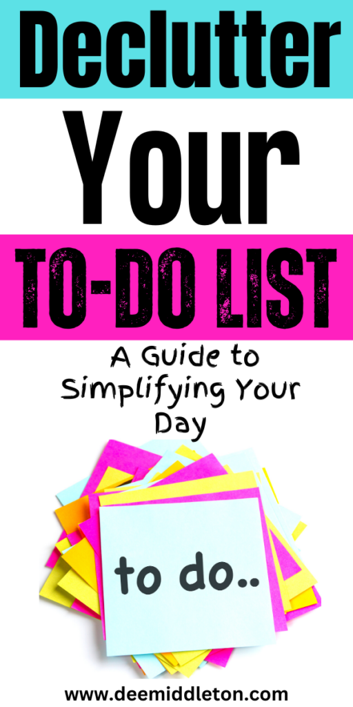 Declutter Your To-Do List