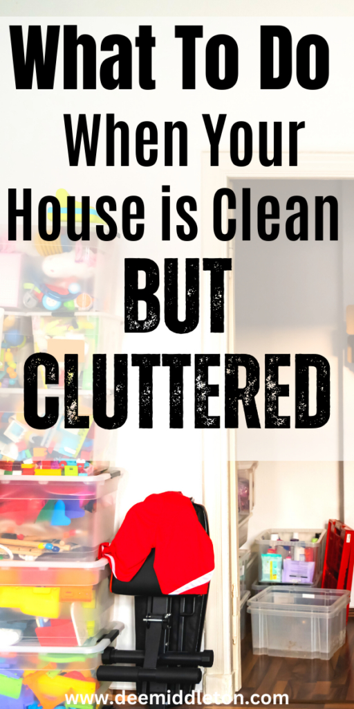 What To Do When Your House is Clean But Cluttered - Unorganized RoomBookshelf OrganizationClean SpaceClosest StorageCluttered RoomMessy RoomBed With DrawersSmall OrganizationOpen Storage