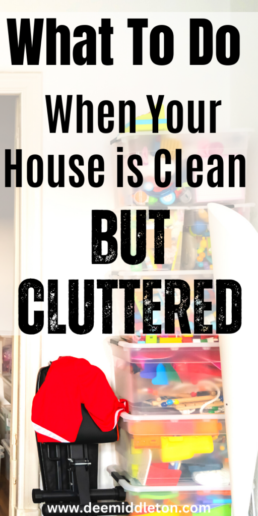 What To Do When Your House is Clean But Cluttered - Unorganized RoomBookshelf OrganizationClean SpaceClosest StorageCluttered RoomMessy RoomBed With DrawersSmall OrganizationOpen Storage