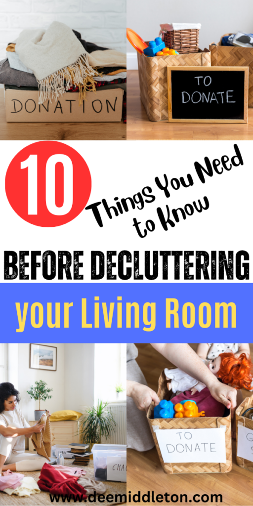 10 Things You Need to Know Before Decluttering your Living Room