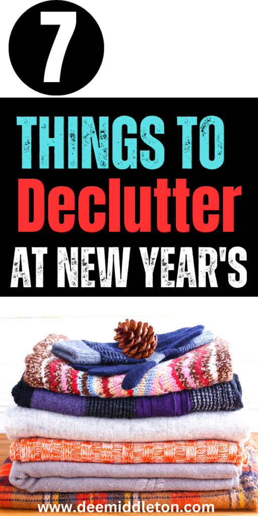 7 Things to Declutter at New Year's
