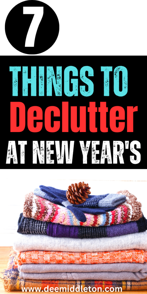 7 Things to Declutter at New Year's