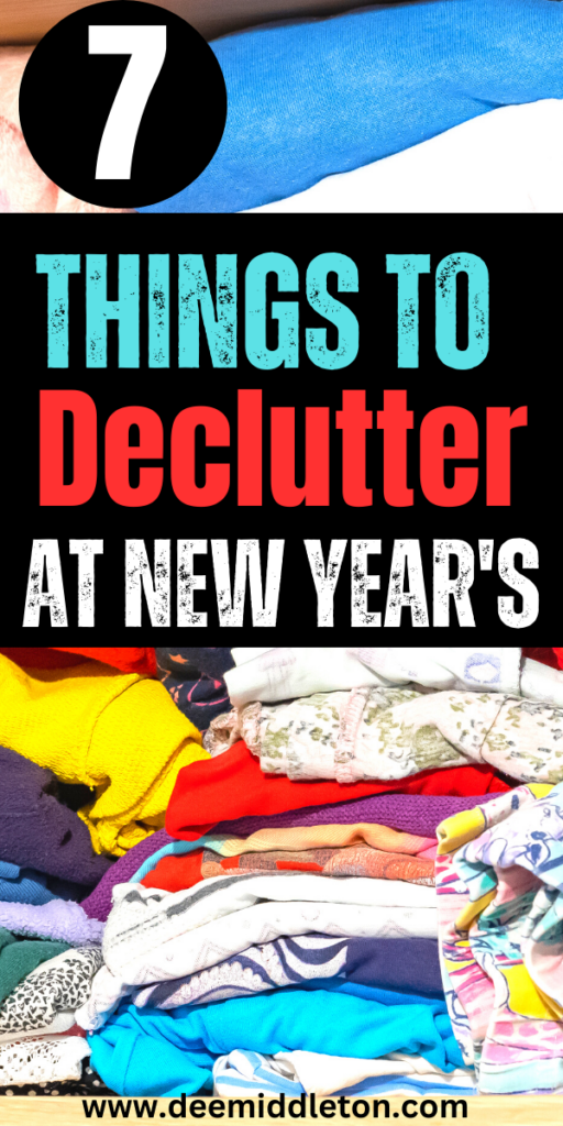 7 Things to Declutter at New Year's