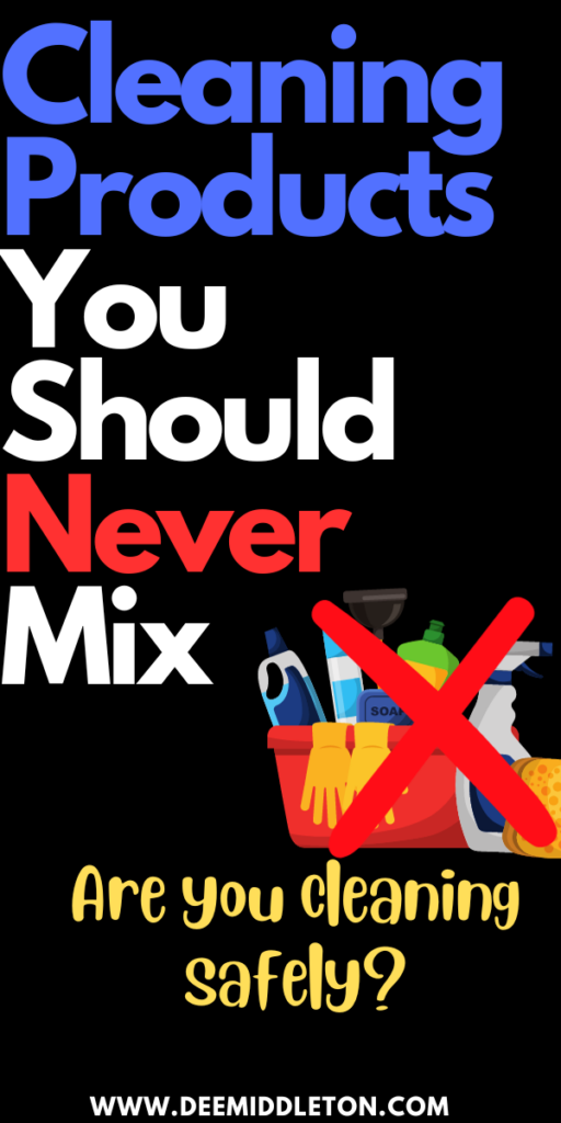Cleaning Products You Should Never Mix