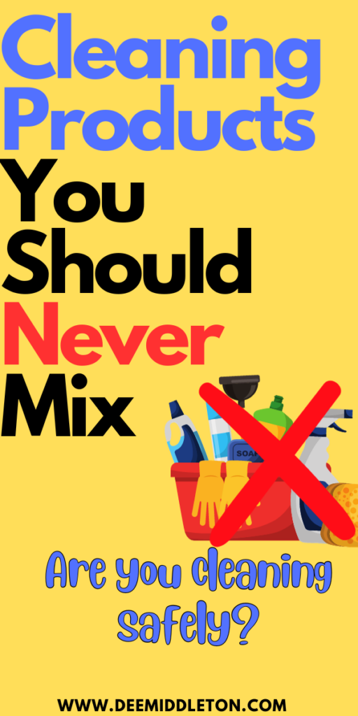 Cleaning Products You Should Never Mix