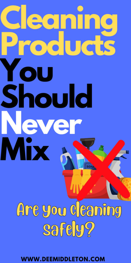 Cleaning Products You Should Never Mix
