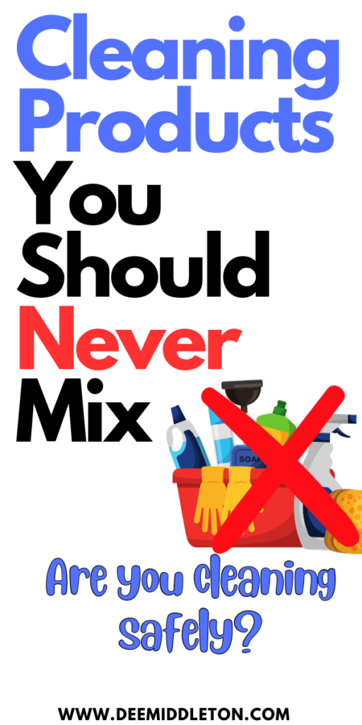 Cleaning Products You Should Never Mix