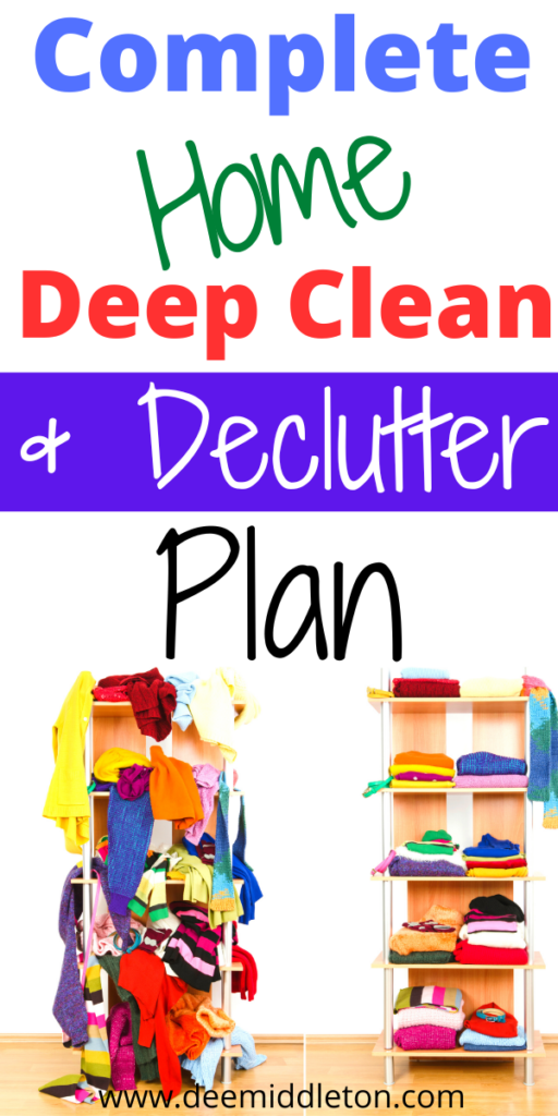 Complete Home Deep Clean and Declutter Plan - How To Clean House Like A ProNew House CleaningHow To Clean Like A ProfessionalClean Like A ProfessionalProfessional Cleaning TipsProfessional House Cleaning ChecklistSpring Cleaning ChallengeProfessional House CleaningDeep Cleaning Checklist