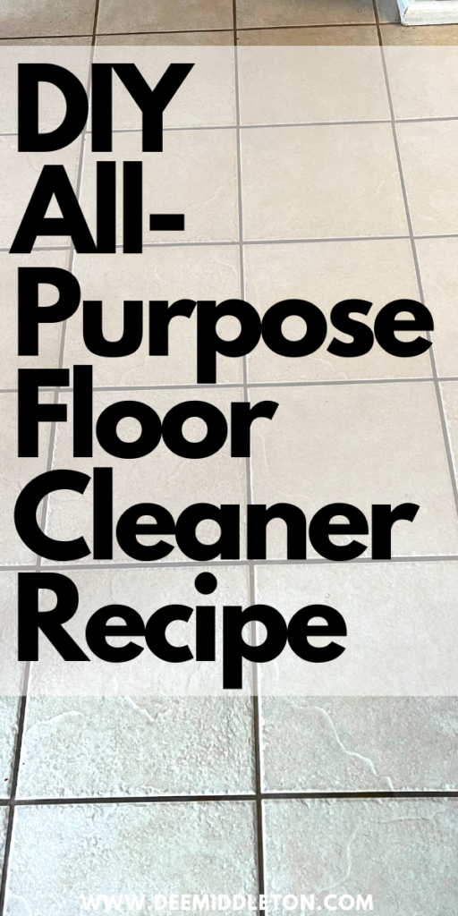 DIY All-Purpose Floor Cleaner