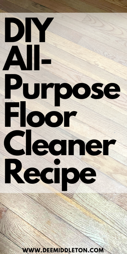 DIY All-Purpose Floor Cleaner
