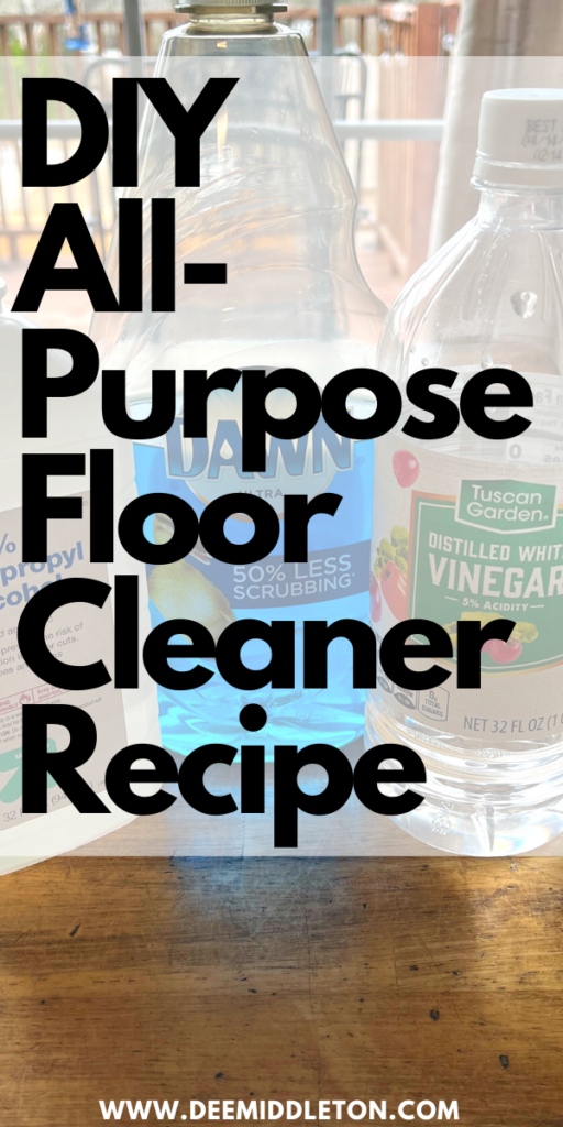 DIY All-Purpose Floor Cleaner