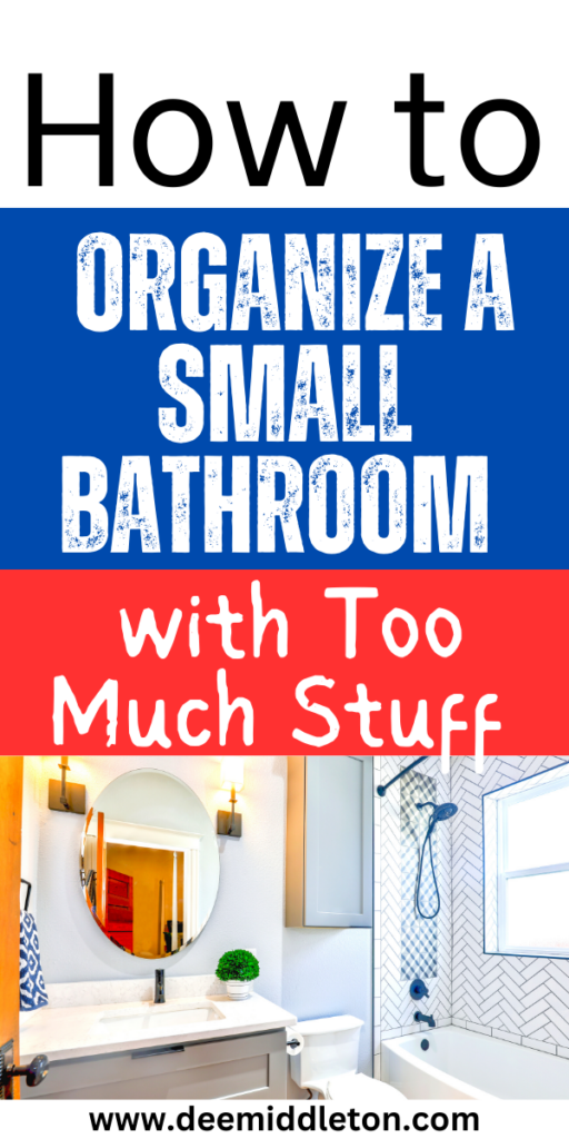 How to Organize a Small Bathroom with Too Much Stuff - Easy Storage IdeasDiy Space SavingBathroom Storage HacksSpace Saving HacksDecor MakeoverDiy Bathroom StorageDiy SpaceDeep Cleaning TipsSaving Hacks