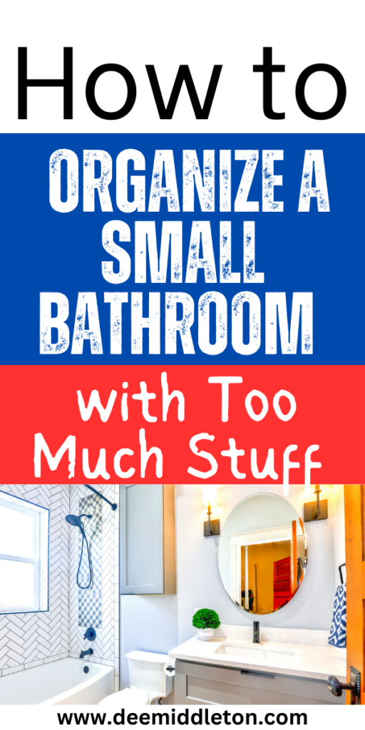 How to Organize a Small Bathroom with Too Much Stuff - Easy Storage IdeasDiy Space SavingBathroom Storage HacksSpace Saving HacksDecor MakeoverDiy Bathroom StorageDiy SpaceDeep Cleaning TipsSaving Hacks