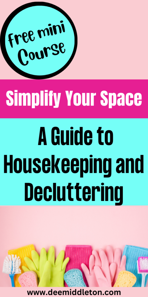 using decluttering checklists