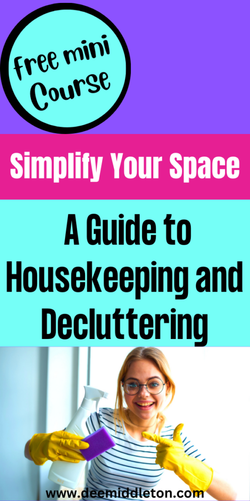 Simplified and Organized Home