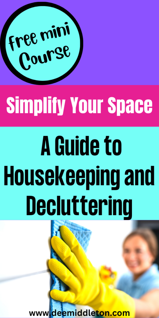 Simplified and Organized Home