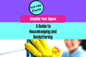 Simplified and Organized Home