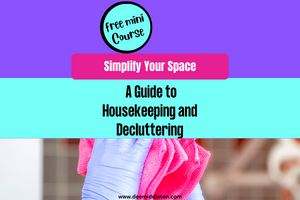 using decluttering checklists