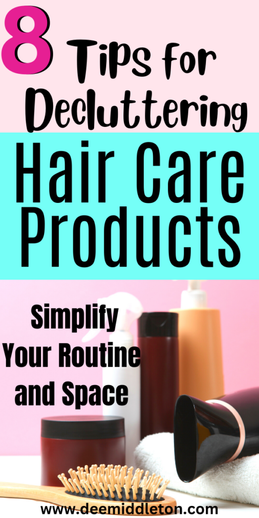Tips for Decluttering Hair Care Products: Simplify Your Routine and Space - declutter bathroom, declutter hair careBathroom DeclutterDeclutter BathroomBathroom PlanningThings To DeclutterBathroom ClutterLayout BathroomBathroom ToiletriesDeclutter ChecklistBathroom Printables