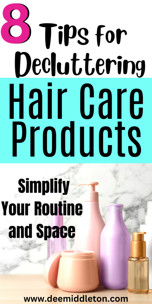 Tips for Decluttering Hair Care Products: Simplify Your Routine and Space - declutter bathroom, declutter hair careBathroom DeclutterDeclutter BathroomBathroom PlanningThings To DeclutterBathroom ClutterLayout BathroomBathroom ToiletriesDeclutter ChecklistBathroom Printables