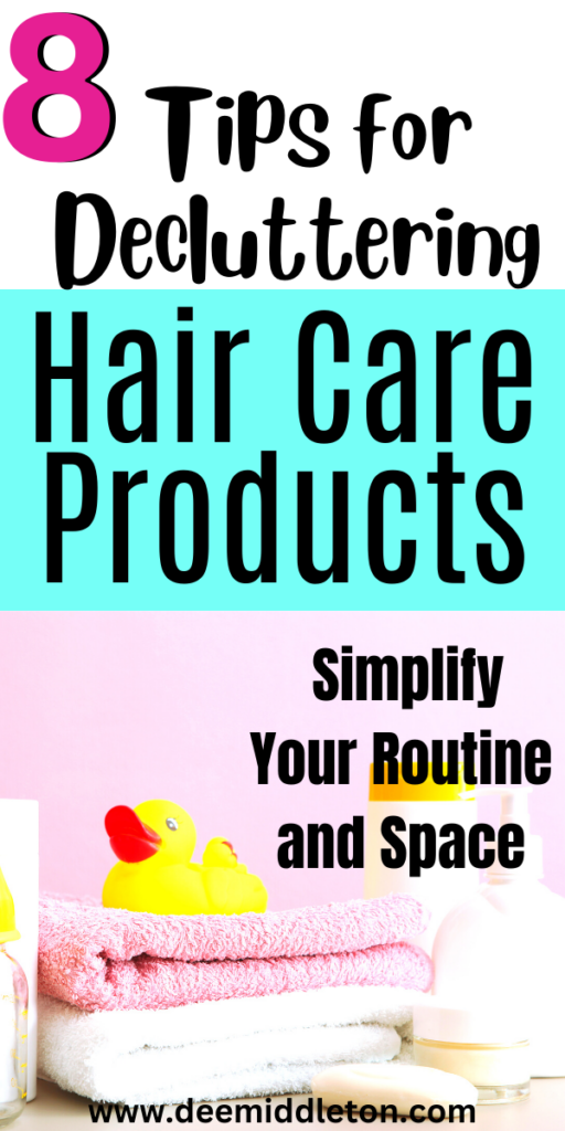 Tips for Decluttering Hair Care Products: Simplify Your Routine and Space - declutter bathroom, declutter hair careBathroom DeclutterDeclutter BathroomBathroom PlanningThings To DeclutterBathroom ClutterLayout BathroomBathroom ToiletriesDeclutter ChecklistBathroom Printables