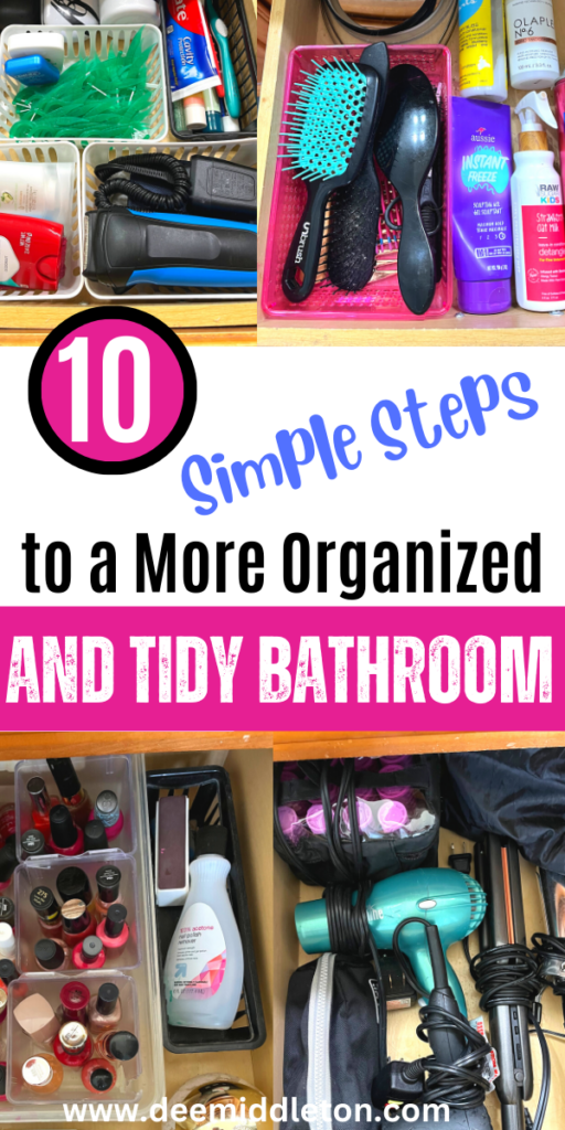 10 Simple Steps to a More Organized and Tidy Bathroom