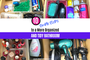 10 Simple Steps to a More Organized and Tidy Bathroom