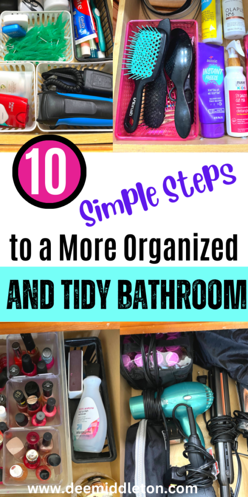 10 Simple Steps to a More Organized and Tidy Bathroom