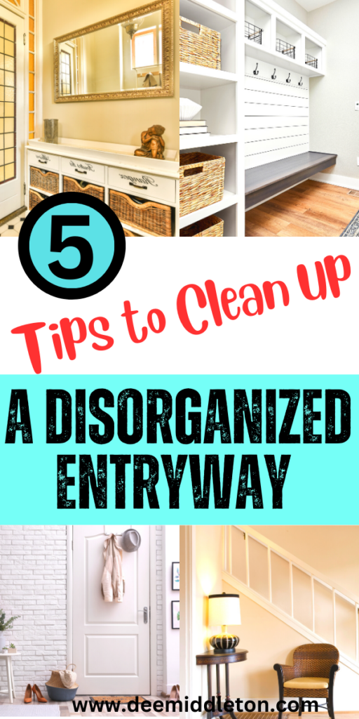 5 Tips to Clean Up a Disorganized Entryway