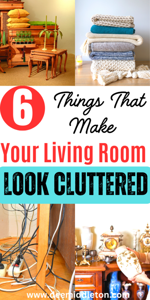 6 Things That Make Your Living Room Look Cluttered