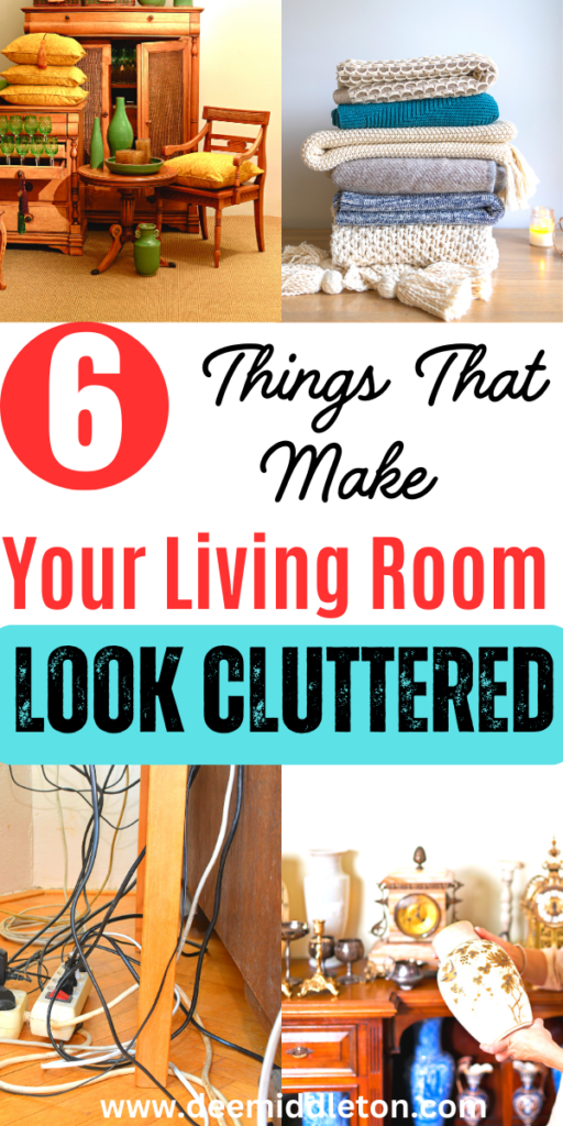 6 Things That Make Your Living Room Look Cluttered