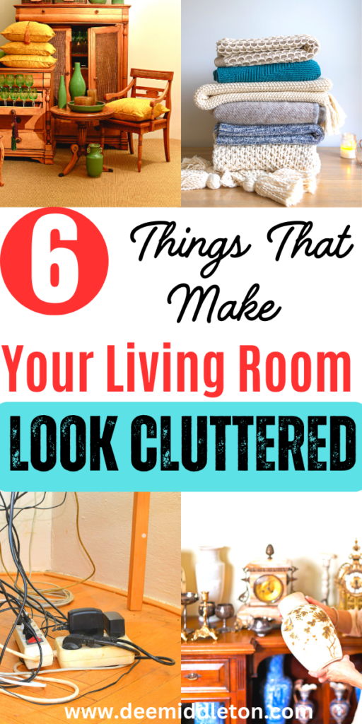 6 Things That Make Your Living Room Look Cluttered
