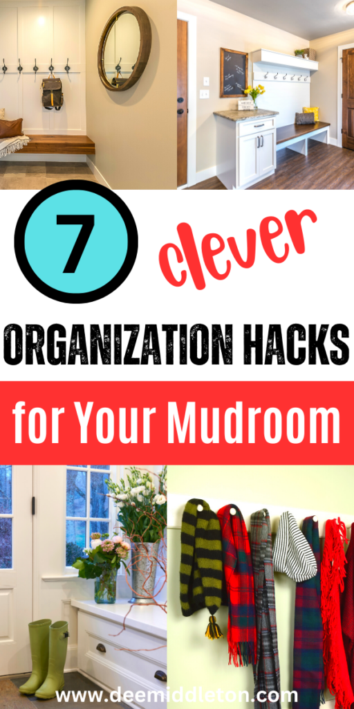 7 Organization Hacks for Your Mudroom - Storage Hacks DiyGetting Organized At HomeOrganized ClosetDeclutter HomeDecluttering IdeasOrganisation HacksClutter OrganizationClutter Free HomeOrganize My Life