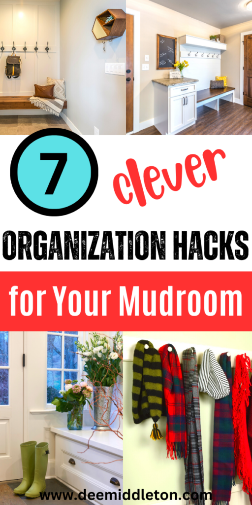 7 Organization Hacks for Your Mudroom - Storage Hacks DiyGetting Organized At HomeOrganized ClosetDeclutter HomeDecluttering IdeasOrganisation HacksClutter OrganizationClutter Free HomeOrganize My Life