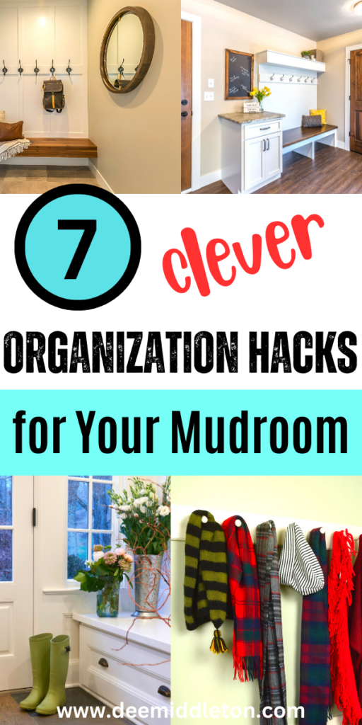7 Organization Hacks for Your Mudroom - Storage Hacks DiyGetting Organized At HomeOrganized ClosetDeclutter HomeDecluttering IdeasOrganisation HacksClutter OrganizationClutter Free HomeOrganize My Life