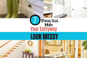 7 Things that Make Your Entryway Look Messy -Dejunk Your HouseHow To Clean And Organize A Messy HouseClean Messy HouseClean ClutterMinimalism ChallengeTidy HouseMessy HouseDeclutter HomeDiy Cleaning Solution