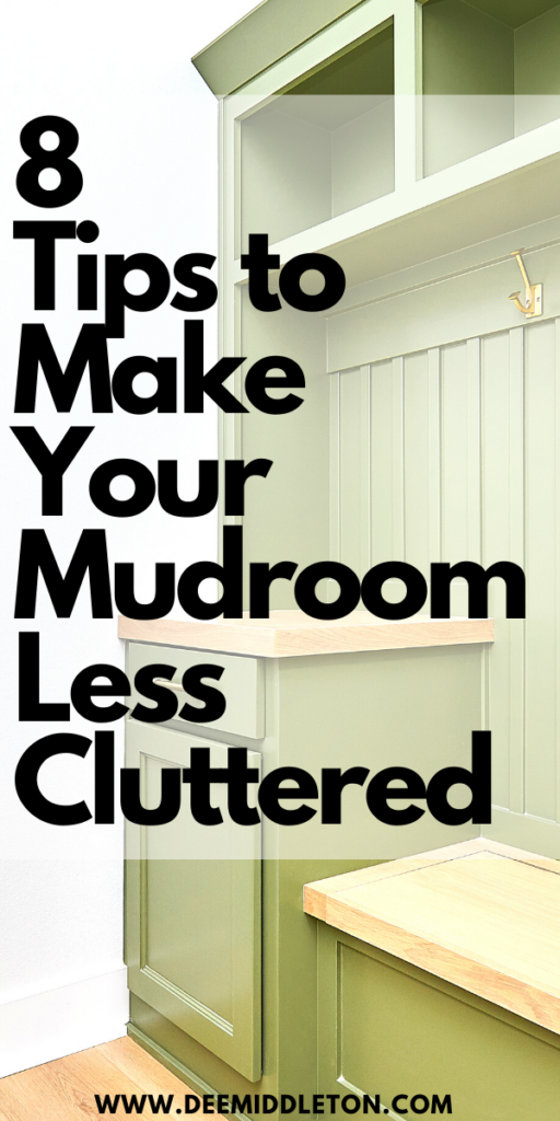 8 Tips to Make Your Mudroom Less Cluttered- Dejunk Your HouseHow To Clean And Organize A Messy HouseClean Messy HouseClean ClutterMinimalism ChallengeTidy HouseMessy HouseDeclutter HomeDiy Cleaning Solution