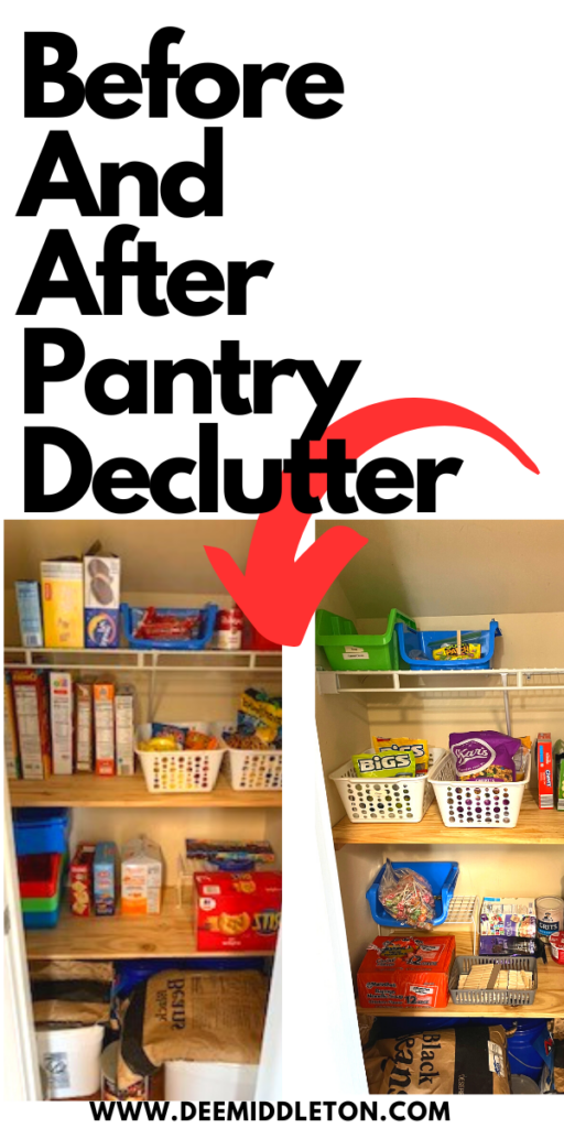 Before And After Pantry Declutter