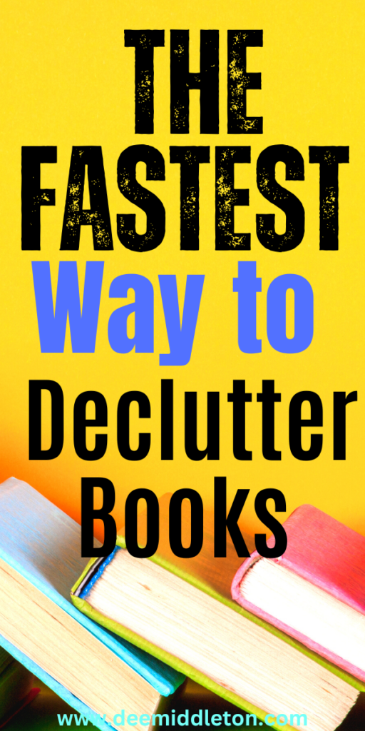 The Fastest Way to Declutter Books