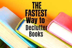 The Fastest Way to Declutter Books