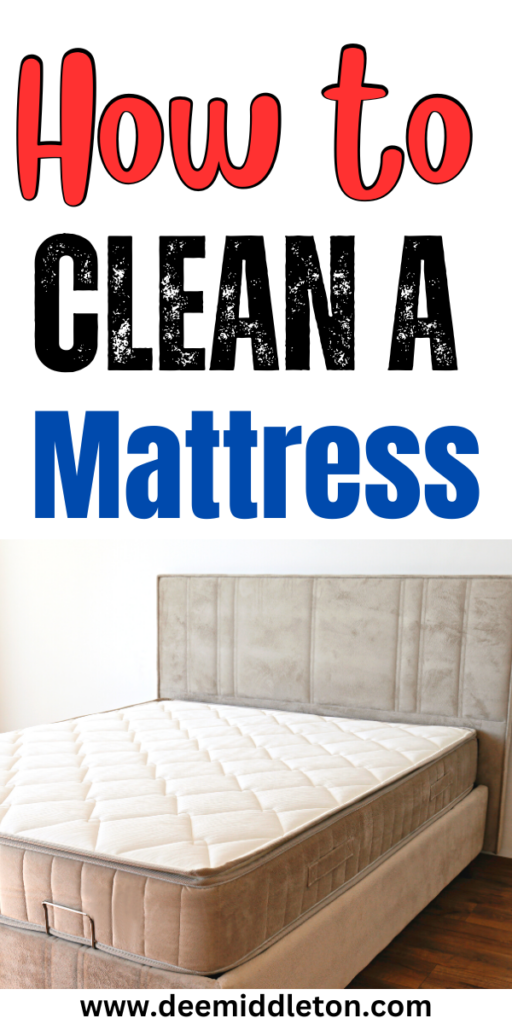 How To Clean a Mattress