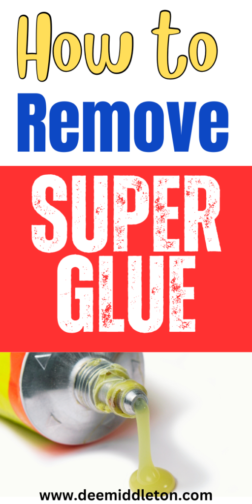 How to Remove Super Glue