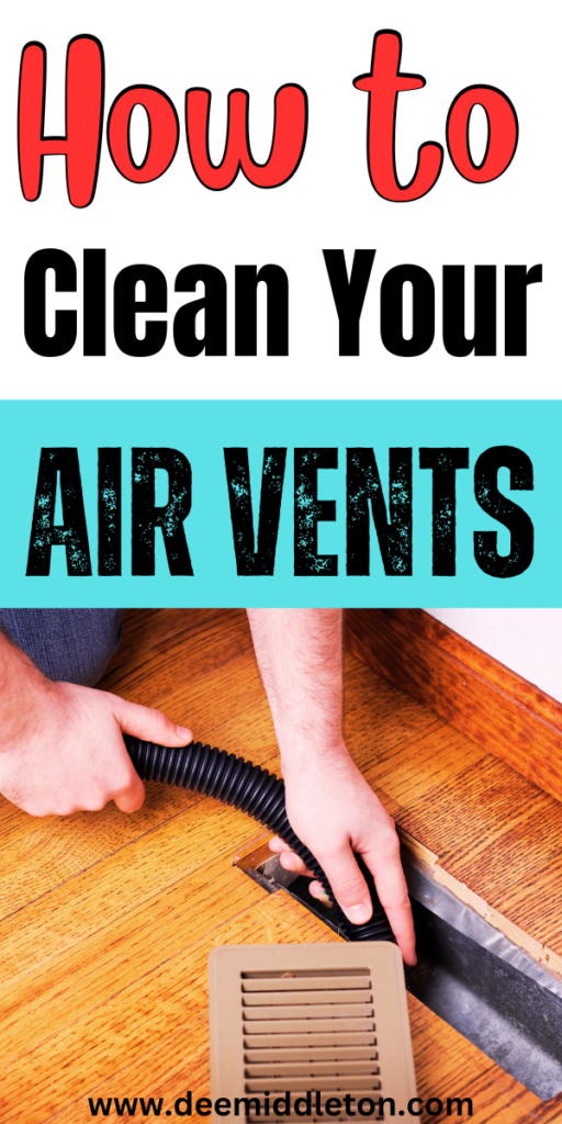 How to Clean your Air Vents:
