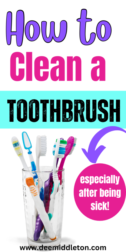 How to Clean a Toothbrush