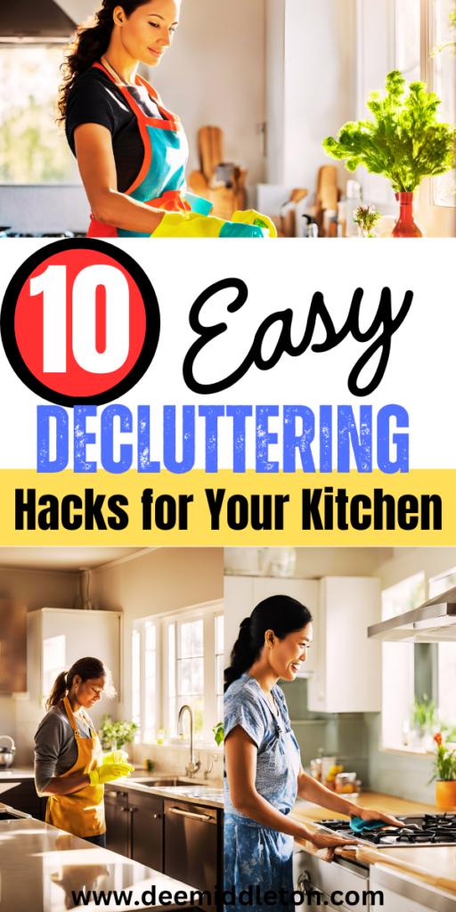 10 Easy Steps for a Clutter-Free Kitchen -how to declutter kitchen countertops, how to organize your kitchen, kitchen declutter organizing ideas, declutter kitchen countertops, effective spaces, declutter plan, minimalist declutter