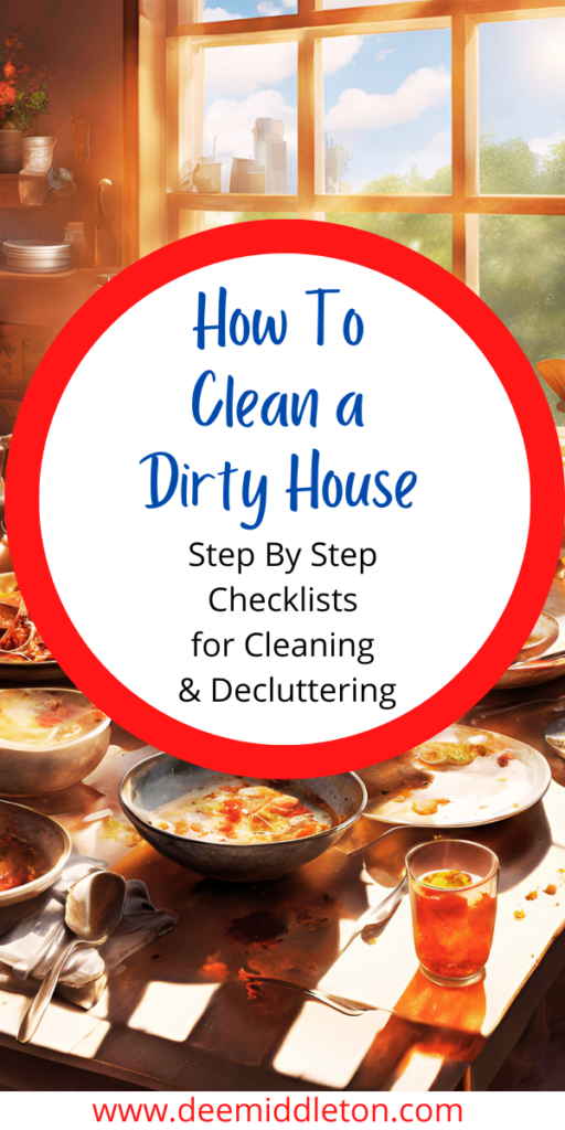 How To Clean a Dirty House - disgusting room , clean messy house, easy house cleaning, dirty room, messy house, easy cleaning hacks, house cleaning checklist, start cleaning